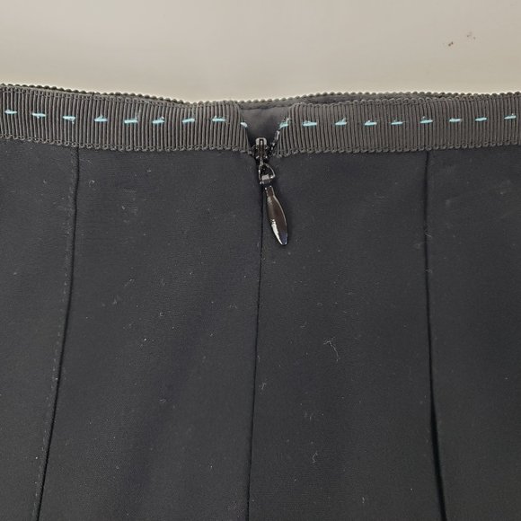 Ann Taylor Loft Black Embroidery Pencil Skirt 4 - Picture 8 of 8